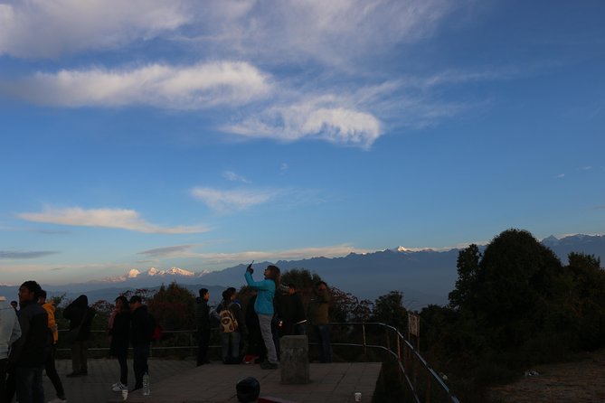 Nagarkot Sunrise Trip & Day Hike with Lunch from Kathmandu - Nagarkot View Tower and the search for clear air