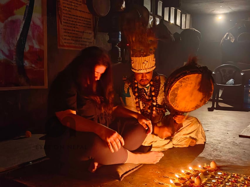 One to One Shaman consultation in Nepal - The one-to-one consultation and divination