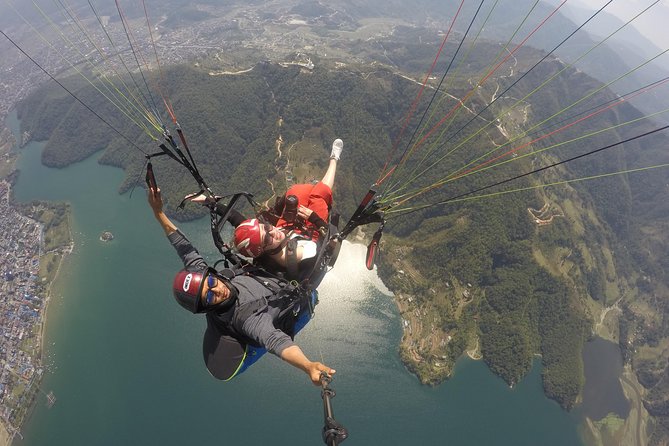 Paragliding - Taking Off With a Professional Pilot