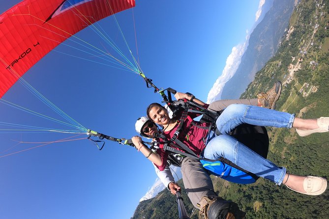 Paragliding at Pokhara - GoPro photos and video after takeoff