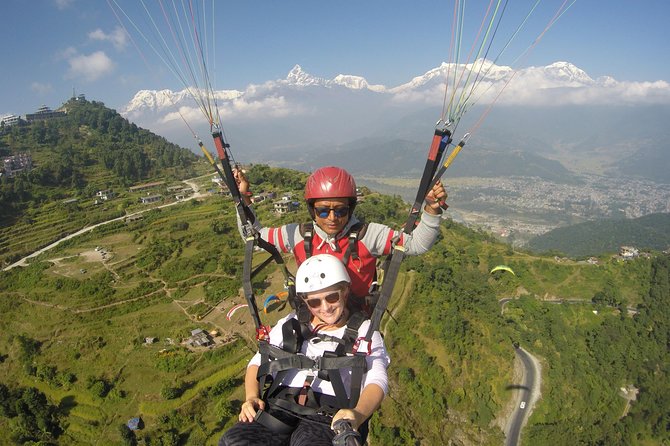 Paragliding at Sarangkot Pokhara - Leaving Pokhara for Sarangkot