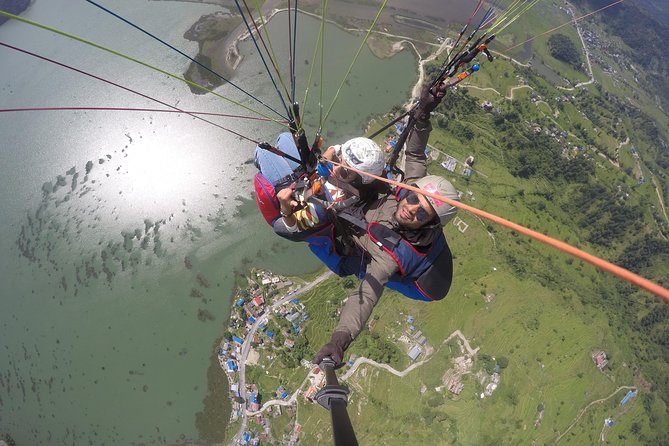 Paragliding - Waiting at the Shared Launch Area