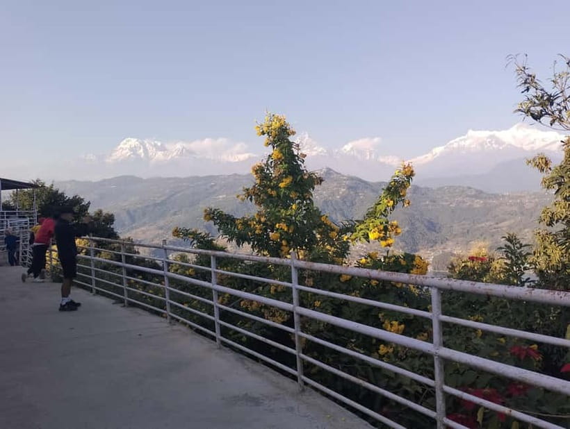 Peace & Panorama: Stupa and Pumdikot Scenic Drive Tour - World Peace Stupa: quiet views over Phewa Lake