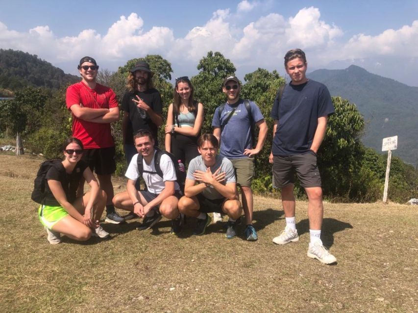 Pokhara: 1-Day Scenic Australian Camp & Dhampus Guided Hike - Walking from Kande through forest and fields