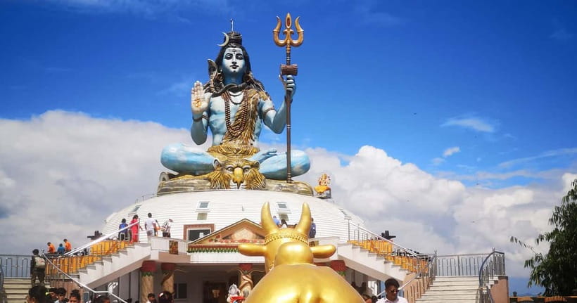 Pokhara: 1-Day World Peace Pagoda and Lord Shiva Statue Trek - Hiking through forest to the World Peace Pagoda