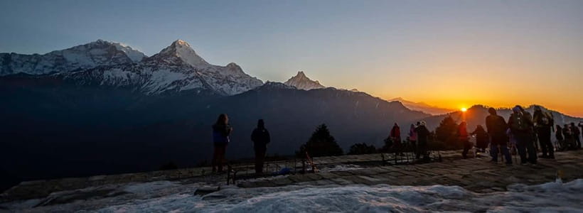 Pokhara: 3-Day Ghorephani and Poon Hill Private Trek - Teahouses, food, and what comfort means here