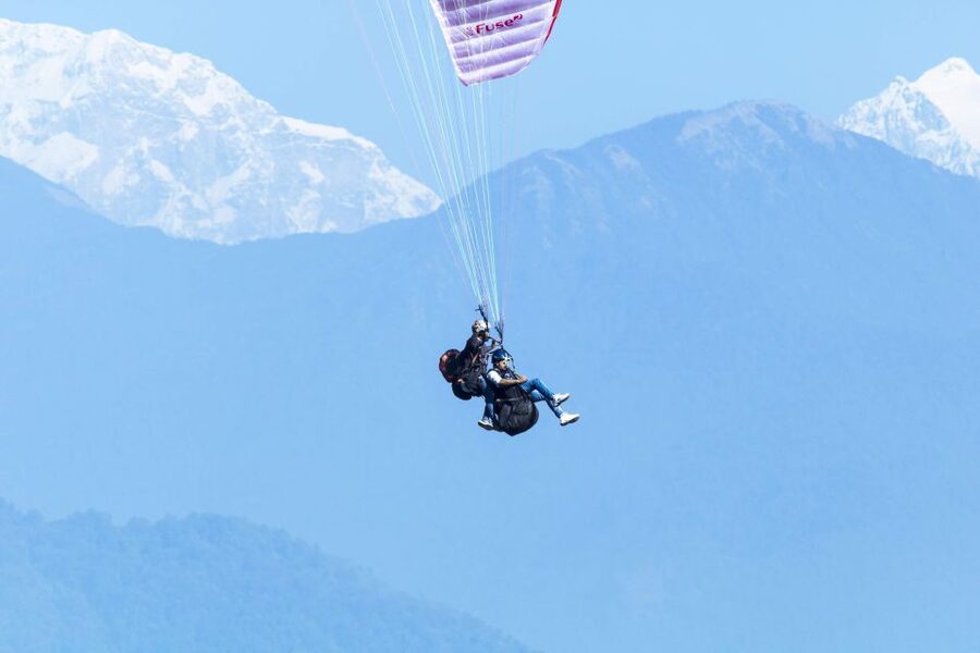 Pokhara: 30-Minute Tandem Paraglide - What takeoff feels like