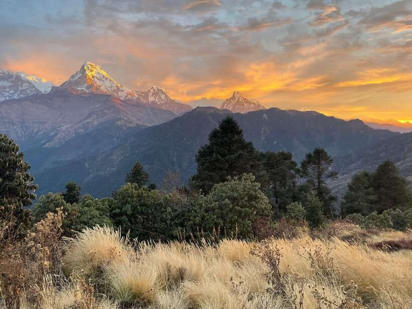 Pokhara: 4-Day Poon Hill and Ghandruk Guided Trek - Day 1: Pokhara to Ulleri and the first long stair climb