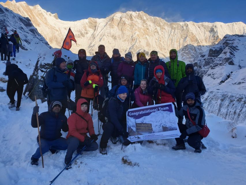 Pokhara: 5-Day Annapurna Base Camp Trek with Hot Spring - Reaching Annapurna Base Camp at 4,130 meters