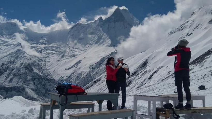 Pokhara: 7-Day Annapurna Base Camp Trek & Natural Hot Spring - Day 4: Machhapuchhre Base Camp to Annapurna Base Camp
