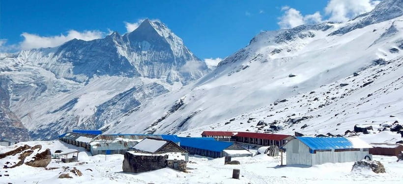 Pokhara: 7-Day Annapurna Base Camp Trek & Natural Hot Spring - Day 5: The long descent to Bamboo