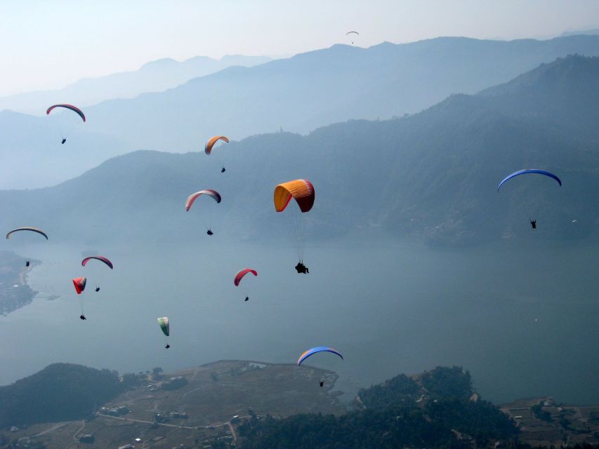 Pokhara: Adventure Paragliding Trip with Photos and Videos - Landing, return transport, and the real time commitment
