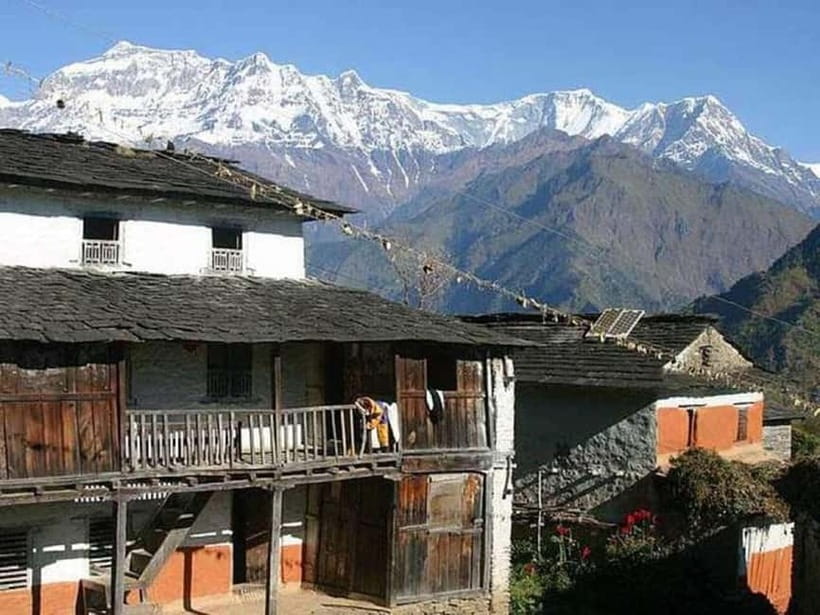 Pokhara: Annapurna Foothills Day Hike with Transfers - The trail from Australian Camp to Dhampus