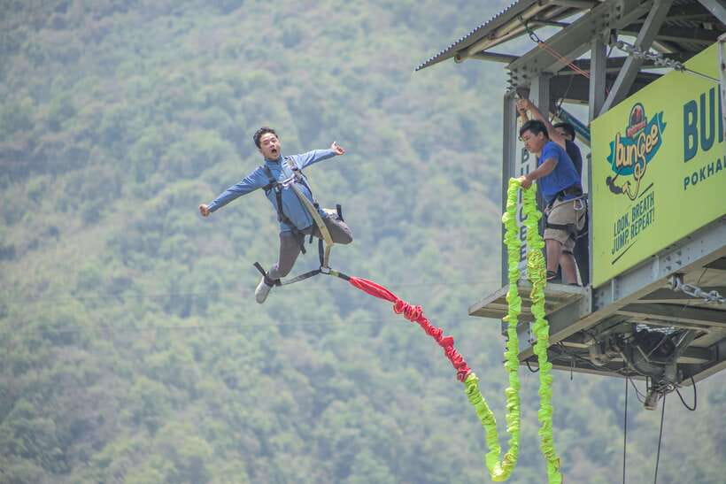 Pokhara: Bungee Jumping Experience Near Annapurna - At the 80-meter tower