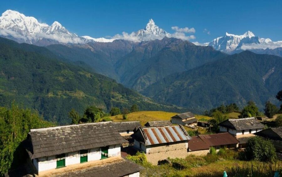 Pokhara : Easy Dhampus & Astam Village Day Hike - Lunch and mountain views in Astam