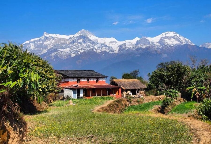 Pokhara : Easy Dhampus & Astam Village Day Hike - Walking from Astam to Hemja