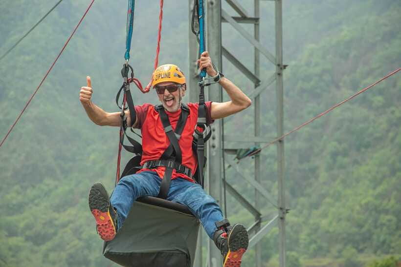 Pokhara: Experience The World's Steepest Zipline - 1,850 meters over the Pokhara foothills