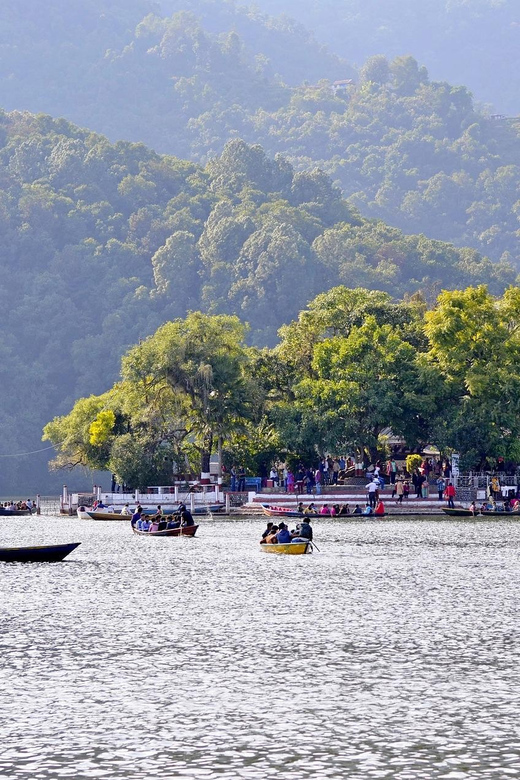 Pokhara: Guided Evening Walking Tour in Lakeside - A gentle start beside Fewa Lake at 5:00 pm