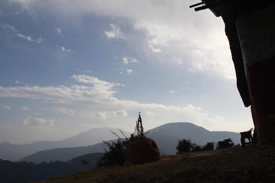 Pokhara: One night camping, campfire stay at Australian camp - Forest paths, terraced fields, and Gurung villages
