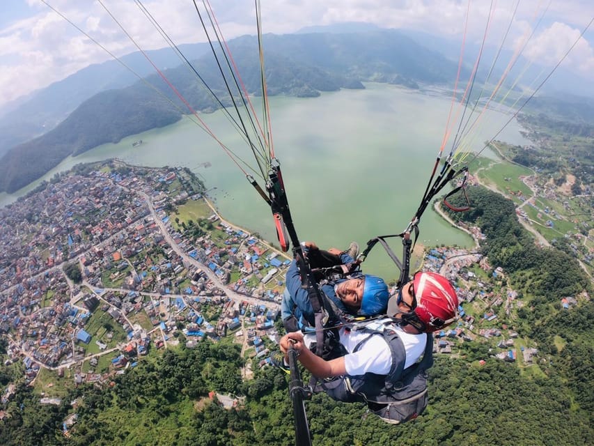 Pokhara: Paragliding Adventure with Photos and Video - Thirty minutes above Phewa Lake