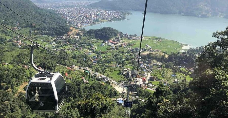 Pokhara Sarangkot : Cable Car (Himalayas) Sunrise Tour - The Annapurna Cable Car ride uphill