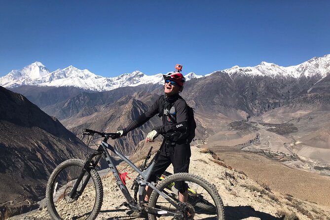 Pokhara Valley Mountain Bike Adventure Private Tour - Reaching the World Peace Stupa after 1.5 to 2 hours