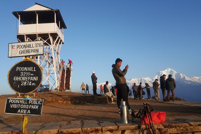 Poon hill Trek 3 days - Day two: reaching the Poon Hill area