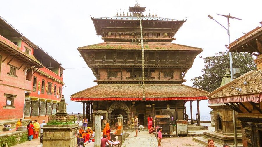 Private Half Day Kirtipur Trip With Newari Food Tasting - Uma Maheshwar Temple above the valley