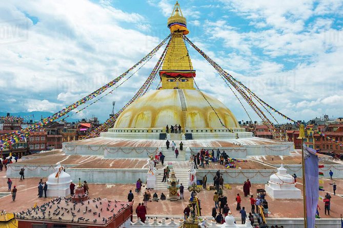 Private Kathmandu UNESCO Heritage Sites with Narayanhiti Museum - Boudhanath, the great Tibetan Buddhist center