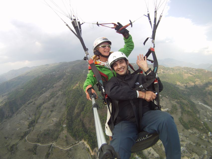 Tandem Paragliding in Pokhara - The Ride from Lakeside to Sarangkot