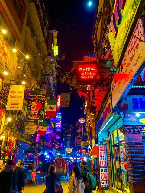 Thamel Rickshaw tour - The optional $5 food challenge